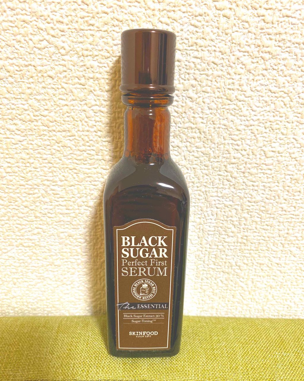 ブラックシュガー パーフェクト ファーストセラム ザ・エッセンシャル/SKINFOOD/美容液を使ったクチコミ(1枚目)