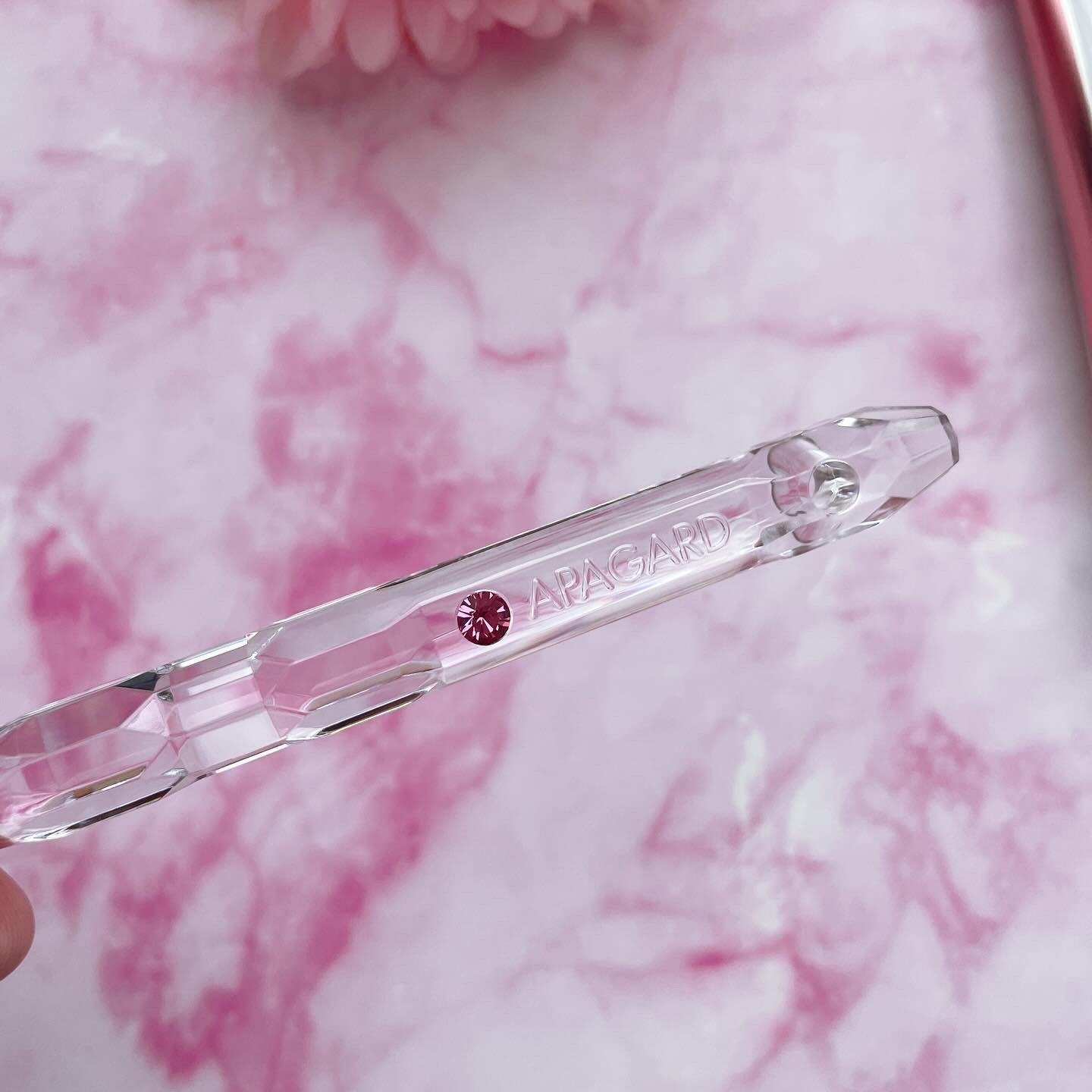 アパガードクリスタル歯ブラシ/アパガード/歯ブラシを使ったクチコミ（2枚目）