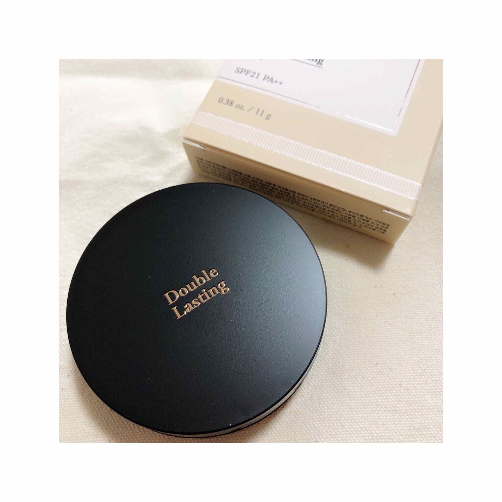 ダブルラスティング パクト/ETUDE/パウダーファンデーションを使ったクチコミ（2枚目）