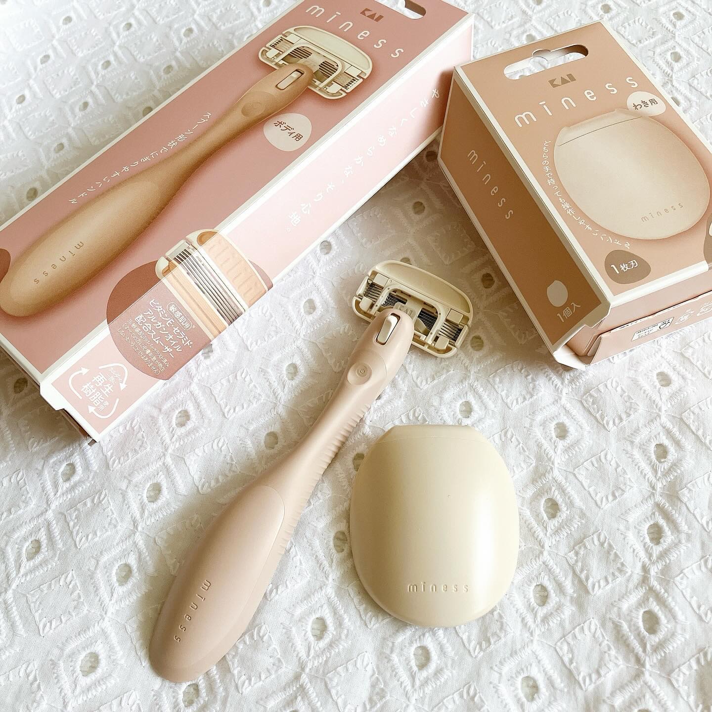 miness わき用カミソリ/貝印/シェーバーを使ったクチコミ（1枚目）