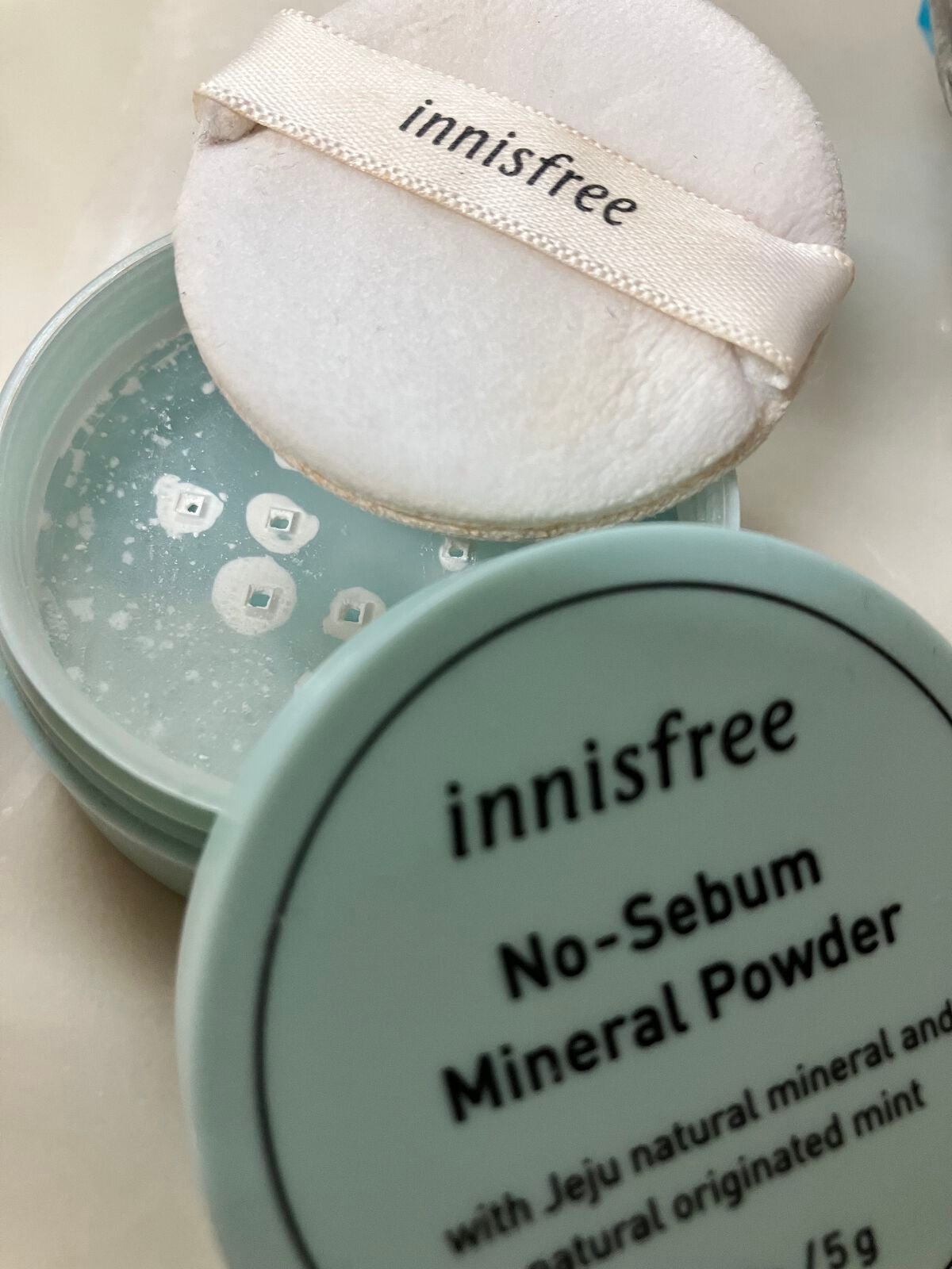 ノーセバム ミネラルパウダー N/innisfree/ルースパウダーを使ったクチコミ(1枚目)