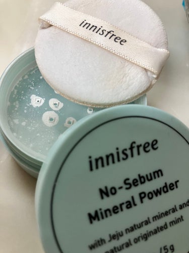 ノーセバム　ミネラルパウダー　N/innisfree/ルースパウダーを使ったクチコミ（1枚目）