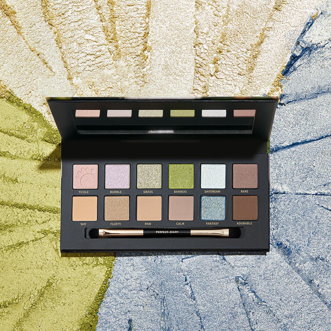 エクスプローラ12色 動物アイシャドウパレット/PERFECT DIARY/アイシャドウパレットを使ったクチコミ（1枚目）