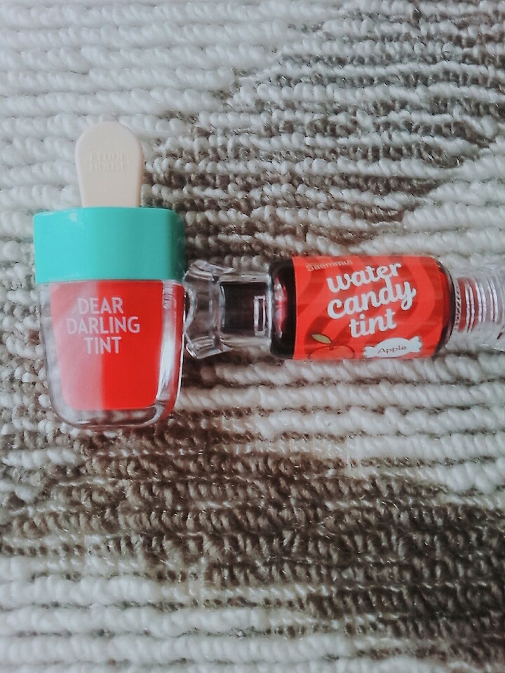 ディアダーリン ウォータージェルティント (アイスティント)/ETUDE/口紅を使ったクチコミ(1枚目)