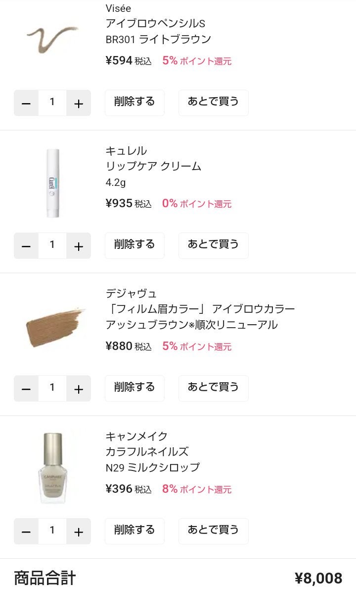 カラフルネイルズ/キャンメイク/マニキュアを使ったクチコミ(4枚目)