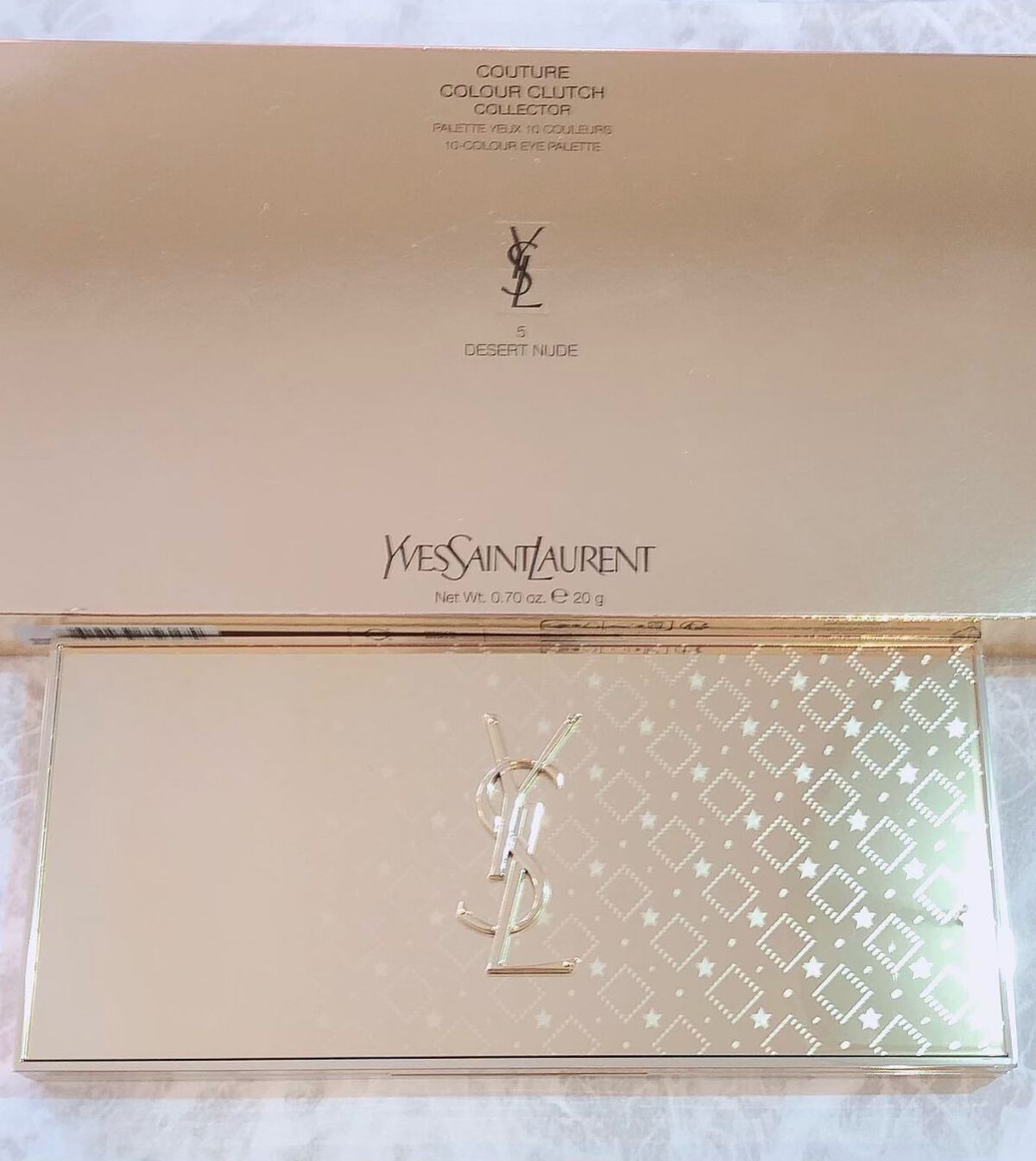 クチュール カラー クラッチ コレクター 2022/YVES SAINT LAURENT BEAUTE/アイシャドウパレットを使ったクチコミ（2枚目）