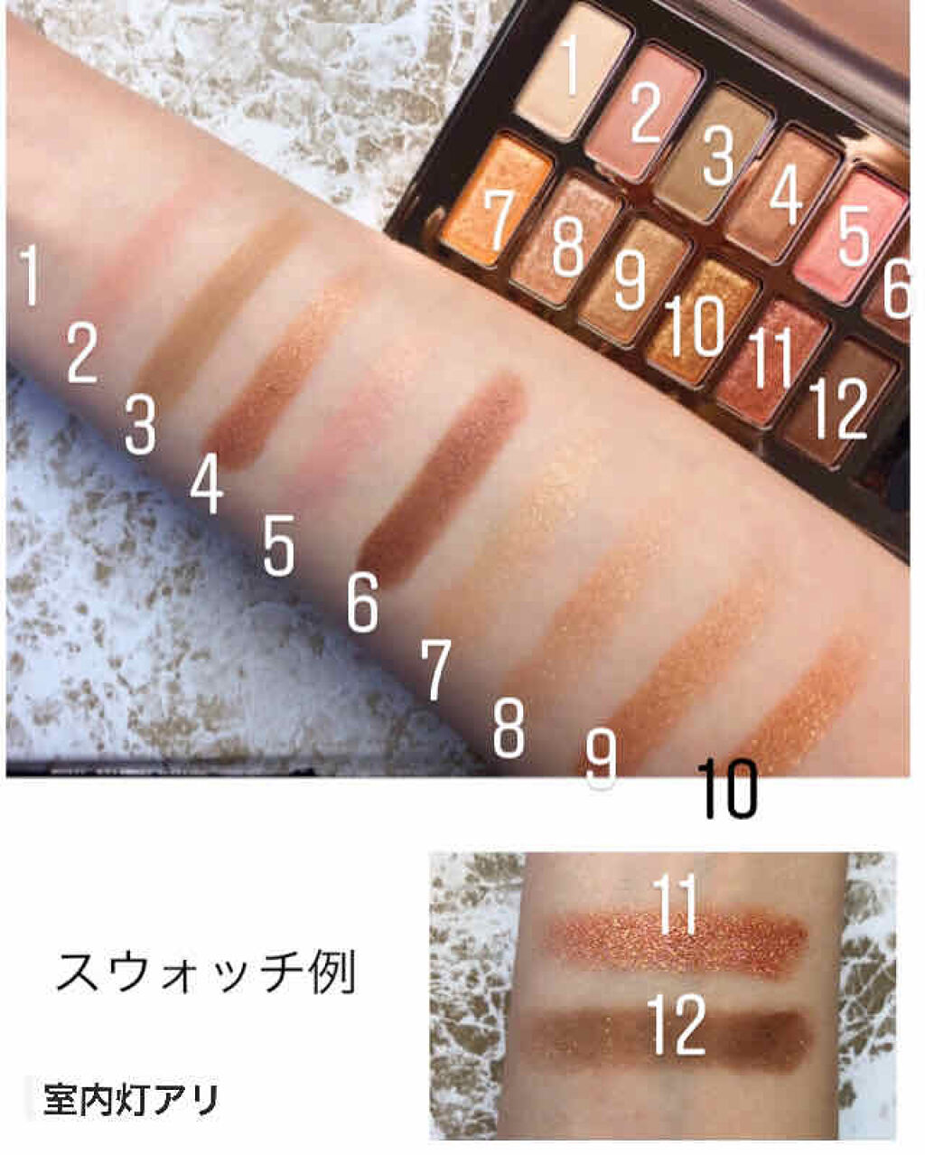 バレンタインボックス/VAVI MELLO/アイシャドウパレットを使ったクチコミ（3枚目）