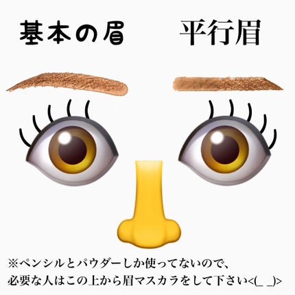 ミックスアイブロウ/キャンメイク/パウダーアイブロウを使ったクチコミ(3枚目)