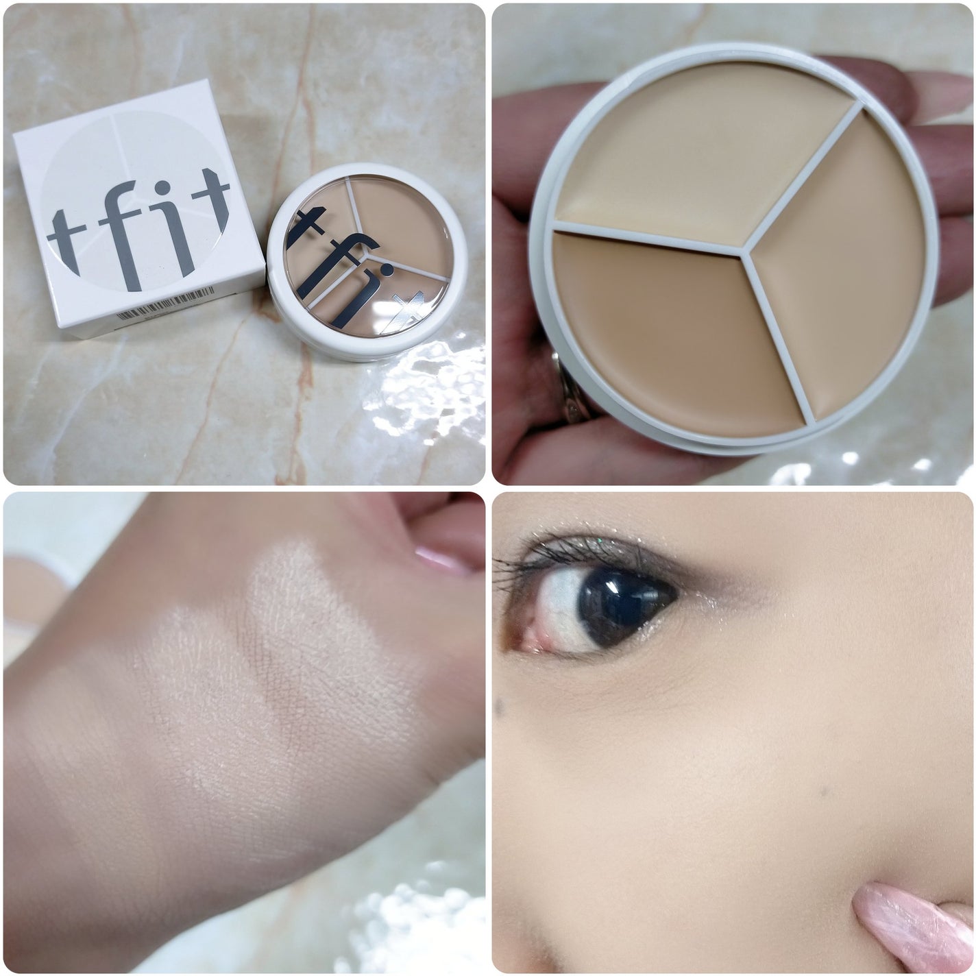 カバーアッププロコンシーラー/TFIT/パレットコンシーラーを使ったクチコミ(2枚目)