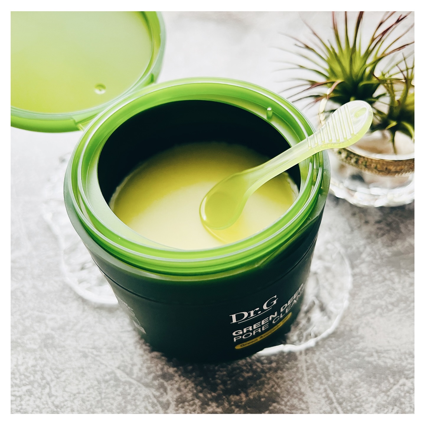 グリーンディープポアクレンジングバーム/Dr.G/クレンジングバームを使ったクチコミ（3枚目）