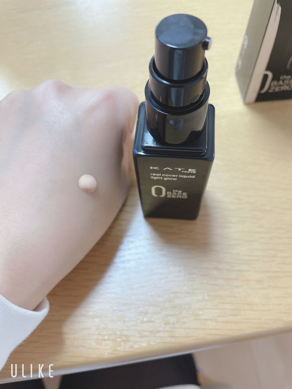 リアルカバーリキッド（ライトグロウ） 01 やや明るめの色/KATE/リキッドファンデーションを使ったクチコミ（3枚目）