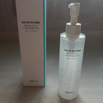 ガラクトポアウォーターフルクレンジングオイル/SAM'U/オイルクレンジングを使ったクチコミ(1枚目)
