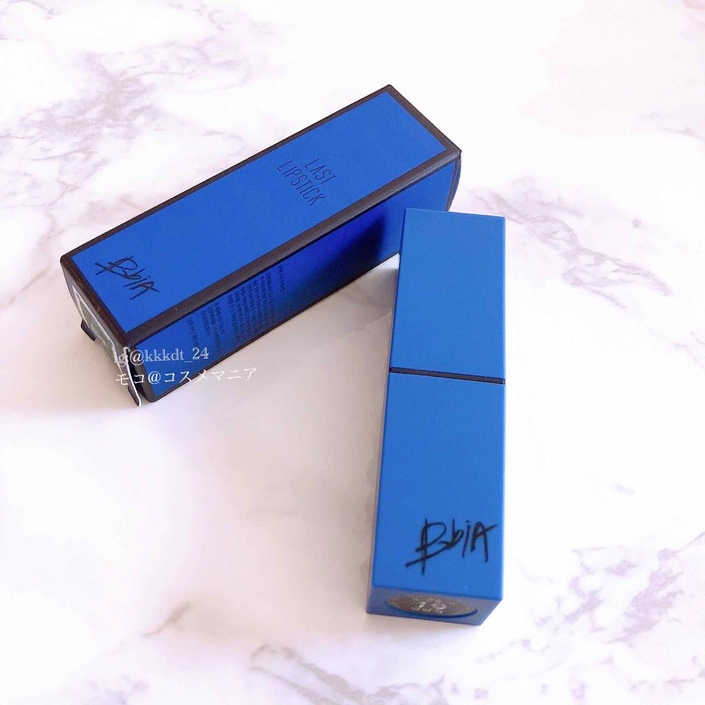 ラストリップスティック 4 19 ロマンチック/BBIA/口紅を使ったクチコミ（1枚目）