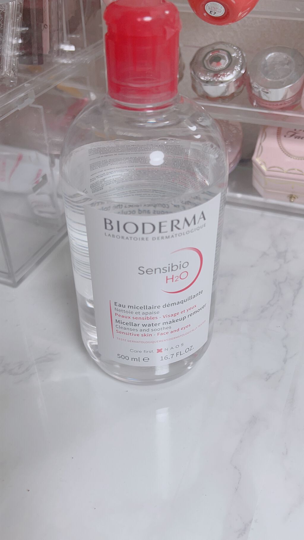 サンシビオ エイチツーオー D/ビオデルマ/クレンジングウォーターを使ったクチコミ(1枚目)