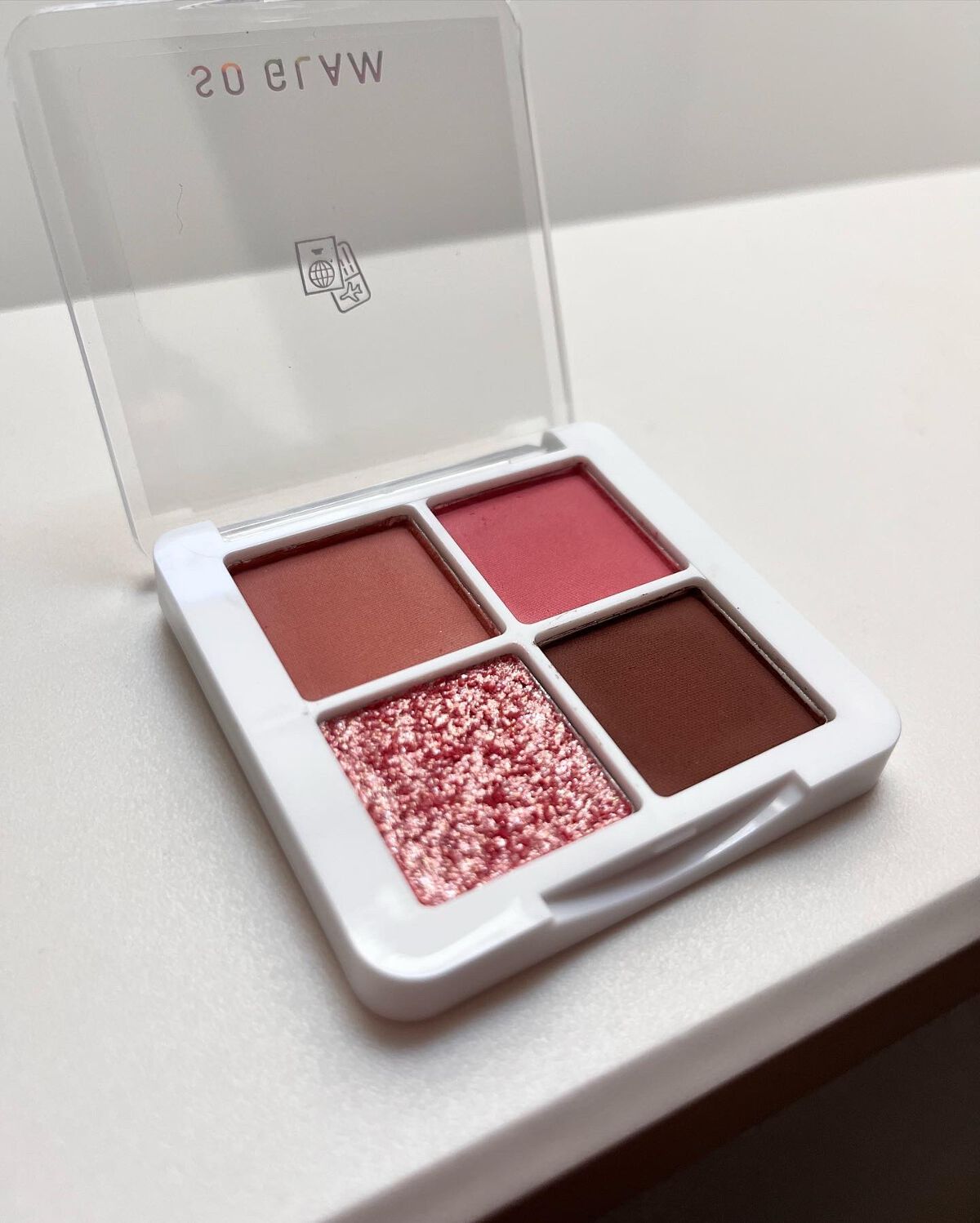 プチポケットアイシャドウパレット/SO GLAM/アイシャドウパレットを使ったクチコミ(3枚目)