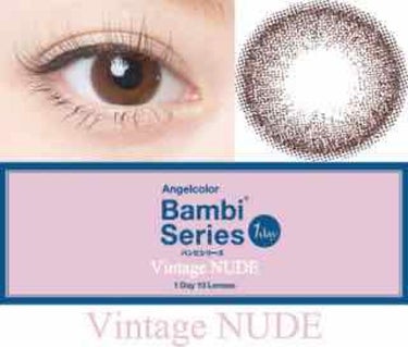 Angelcolor Bambi Series Vintage 1day/AngelColor/ワンデー（１DAY）カラコンを使ったクチコミ（2枚目）