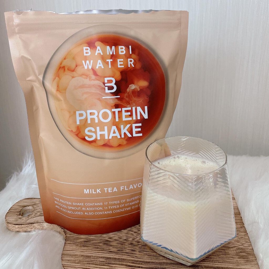 プロテインシェイク バナナ/BAMBI WATER/ソイプロテインを使ったクチコミ（3枚目）