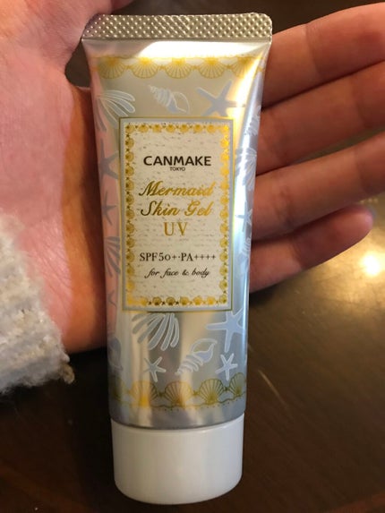 マーメイドスキンジェルUV/キャンメイク/日焼け止めジェルを使ったクチコミ(1枚目)