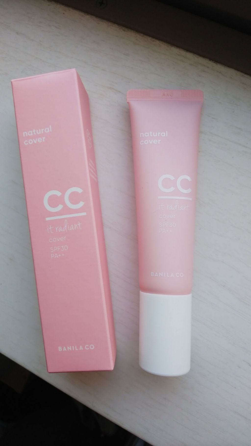 BANILA CO ラディアント CCクリームのクチコミ「⭐️バニラコ
🖤イットラディアントCCカバークリーム
Q10で購入。
youtuberのてんち.....」（1枚目）