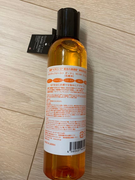 ダーマレーザー スーパーVC100ローション(さっぱり)/クオリティファースト/化粧水を使ったクチコミ(2枚目)