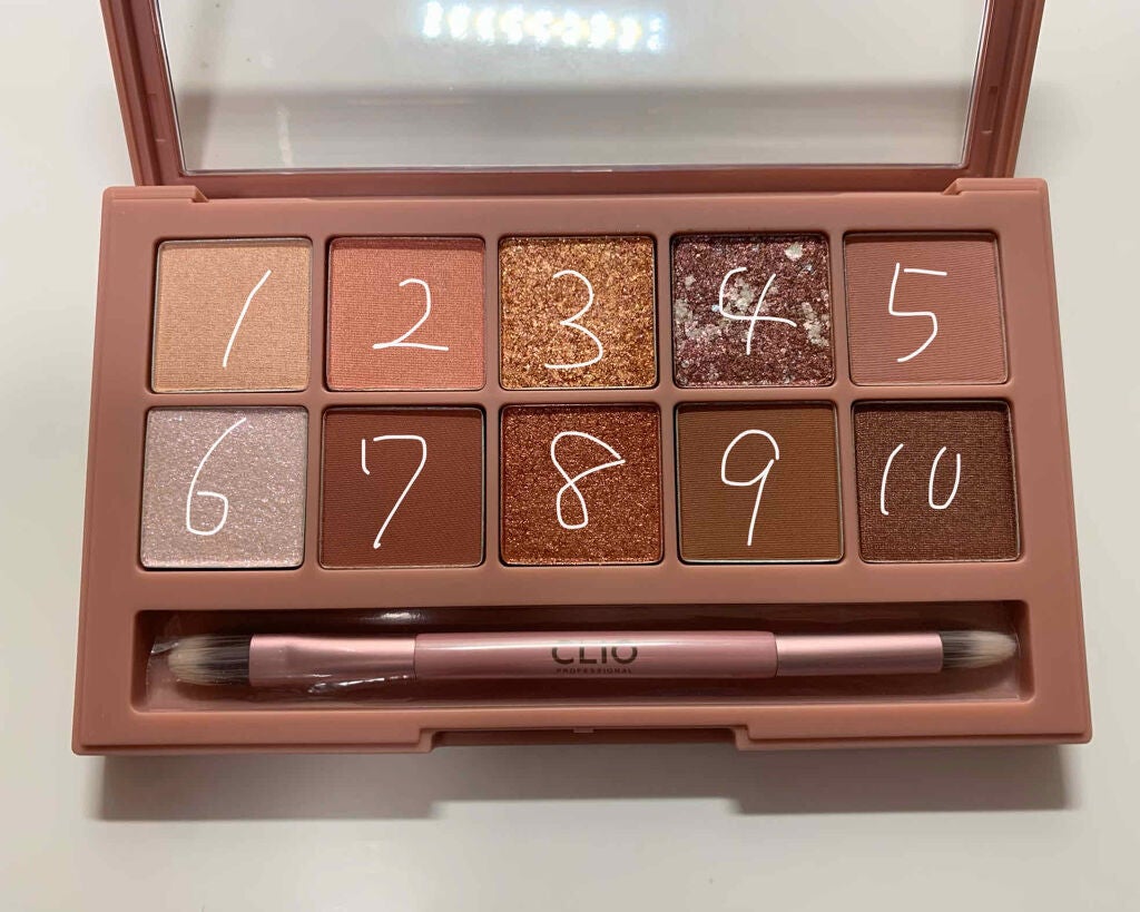 プロ アイ パレット/CLIO/アイシャドウパレットを使ったクチコミ(2枚目)