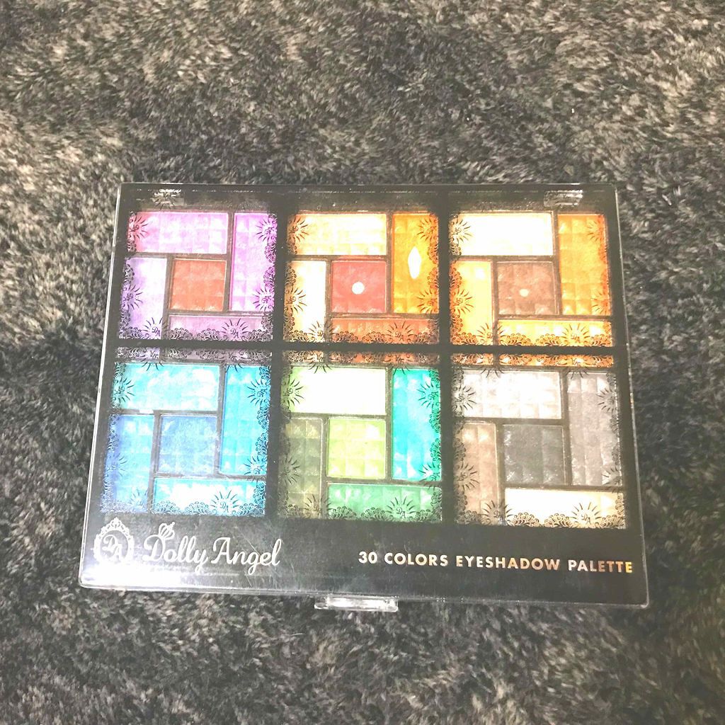 30 COLORS EYESHADOW PALETTE｜ドーリーエンジェルの口コミ Dolly Angel 30 COLORS