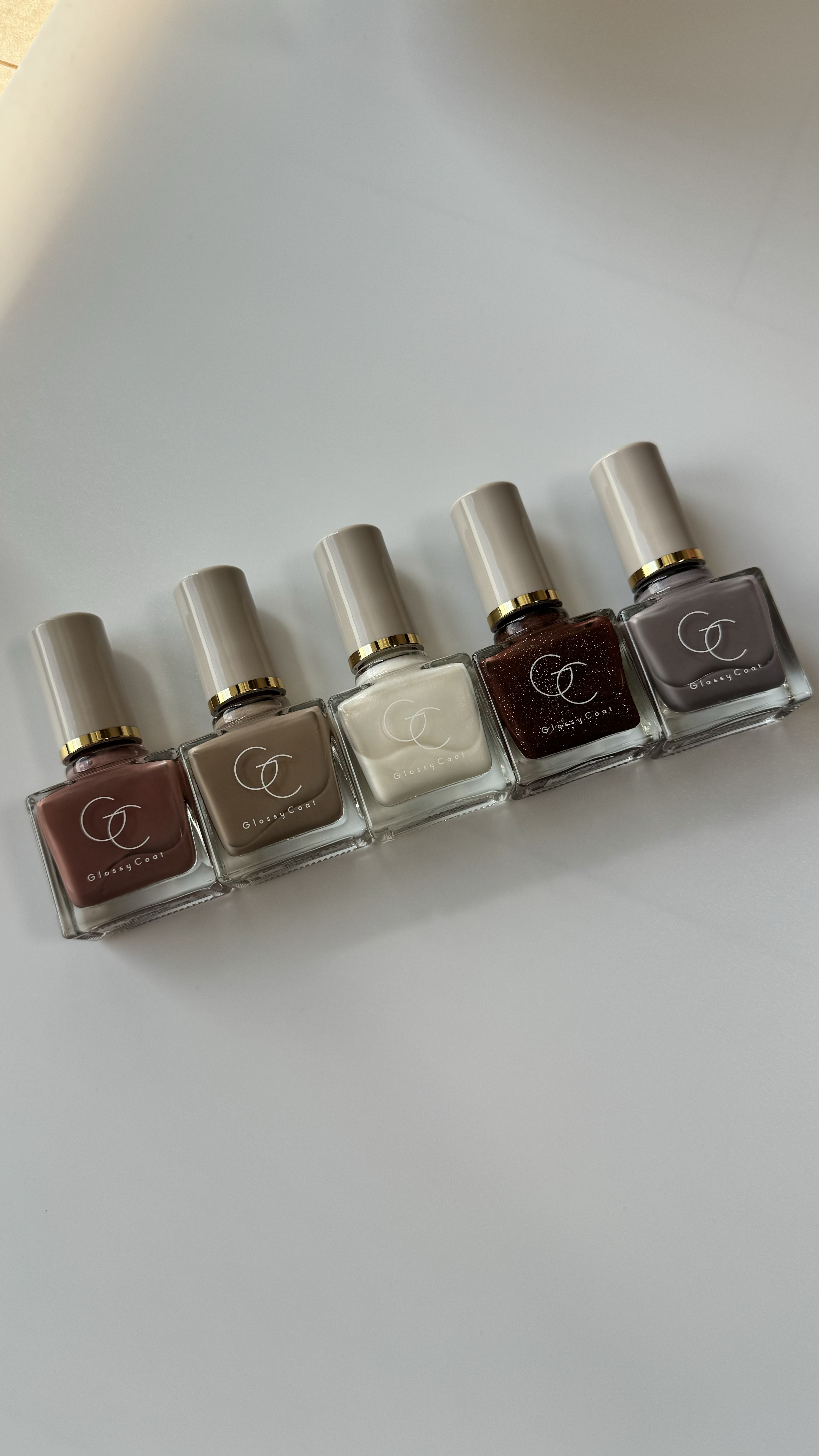 グロッシーコート ラベンダーグレージュ/スキューズミー/オールインワンネイルを使ったクチコミ（1枚目）