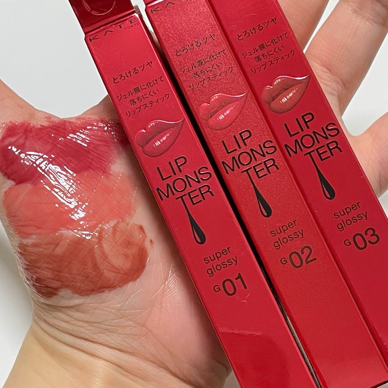 ケイト リップモンスター ツヤバース/KATE/口紅を使ったクチコミ(4枚目)