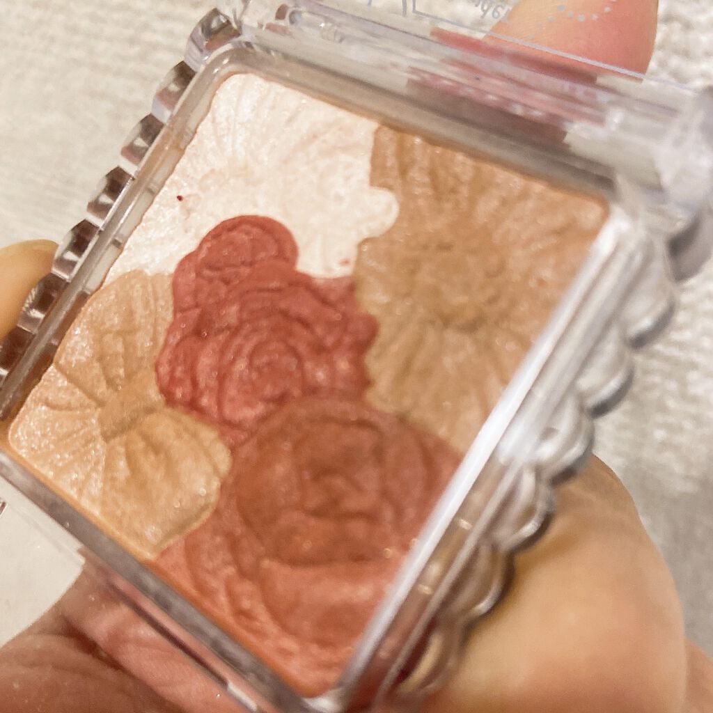 グロウフルールチークス/キャンメイク/パウダーチークを使ったクチコミ（2枚目）