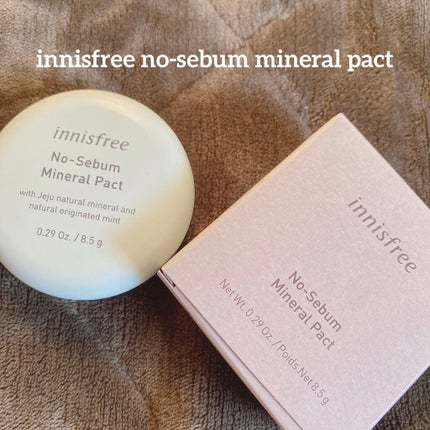 ノーセバム ミネラルパクト N/innisfree/プレストパウダーを使ったクチコミ(1枚目)
