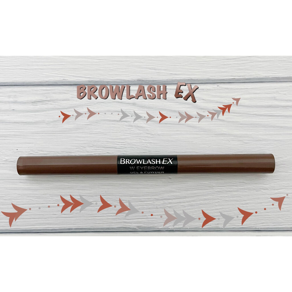 ブロウラッシュEX ウォーターストロング Wアイブロウ (ジェルペンシル＆パウダー)/ブロウラッシュ/パウダーアイブロウを使ったクチコミ（1枚目）