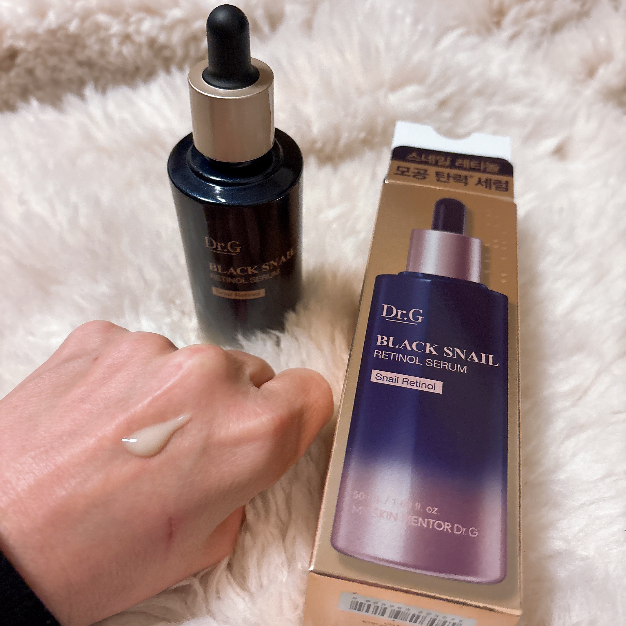 ブラックスネイルレチノールセラム/Dr.G/美容液を使ったクチコミ（3枚目）