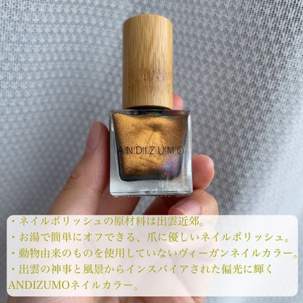 ネイルカラー 神迎・神去/ANDIZUMO/マニキュアを使ったクチコミ(2枚目)