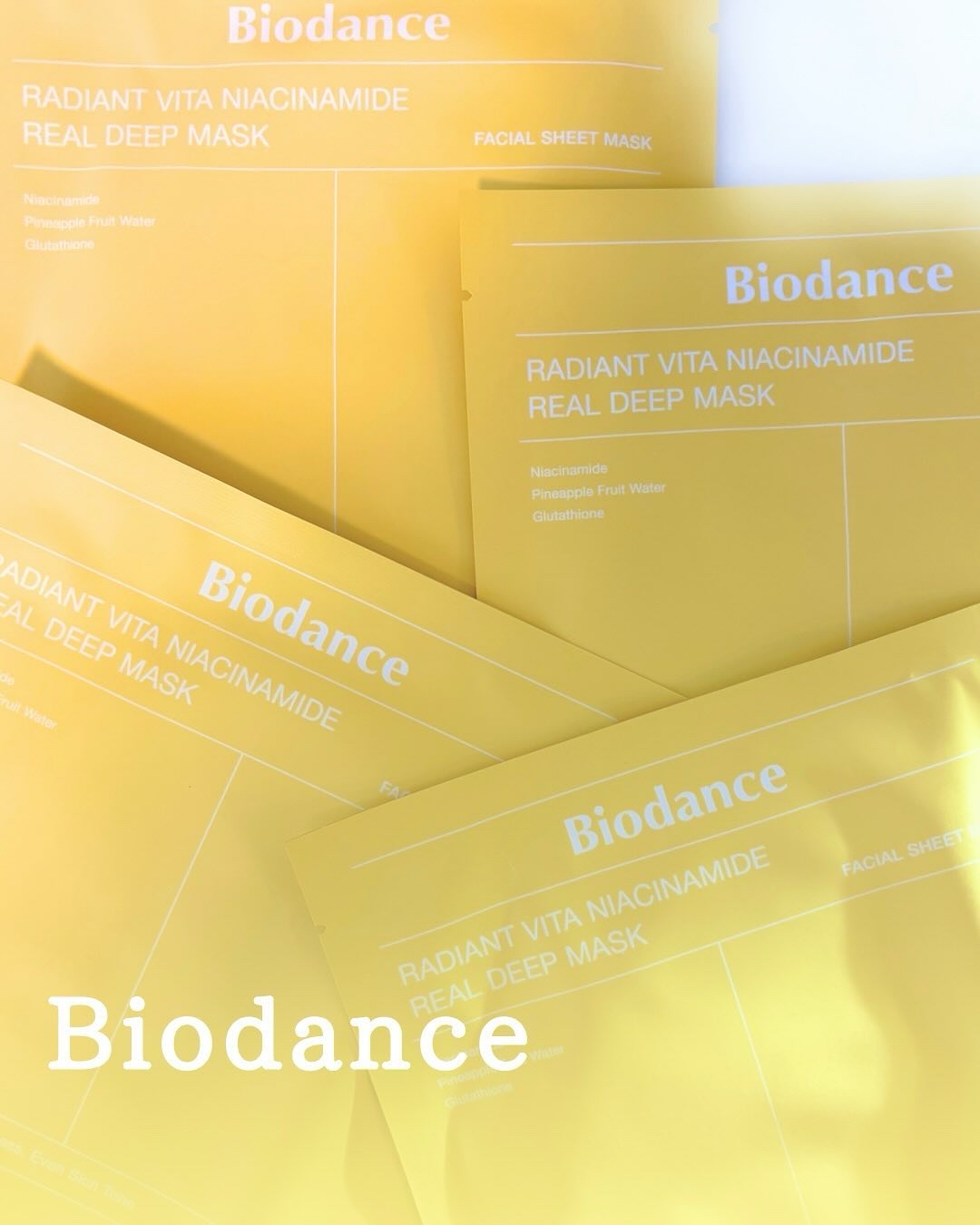 ビタナイアシンアミド リアルディープマスク/Biodance/シートマスク・パックを使ったクチコミ（1枚目）