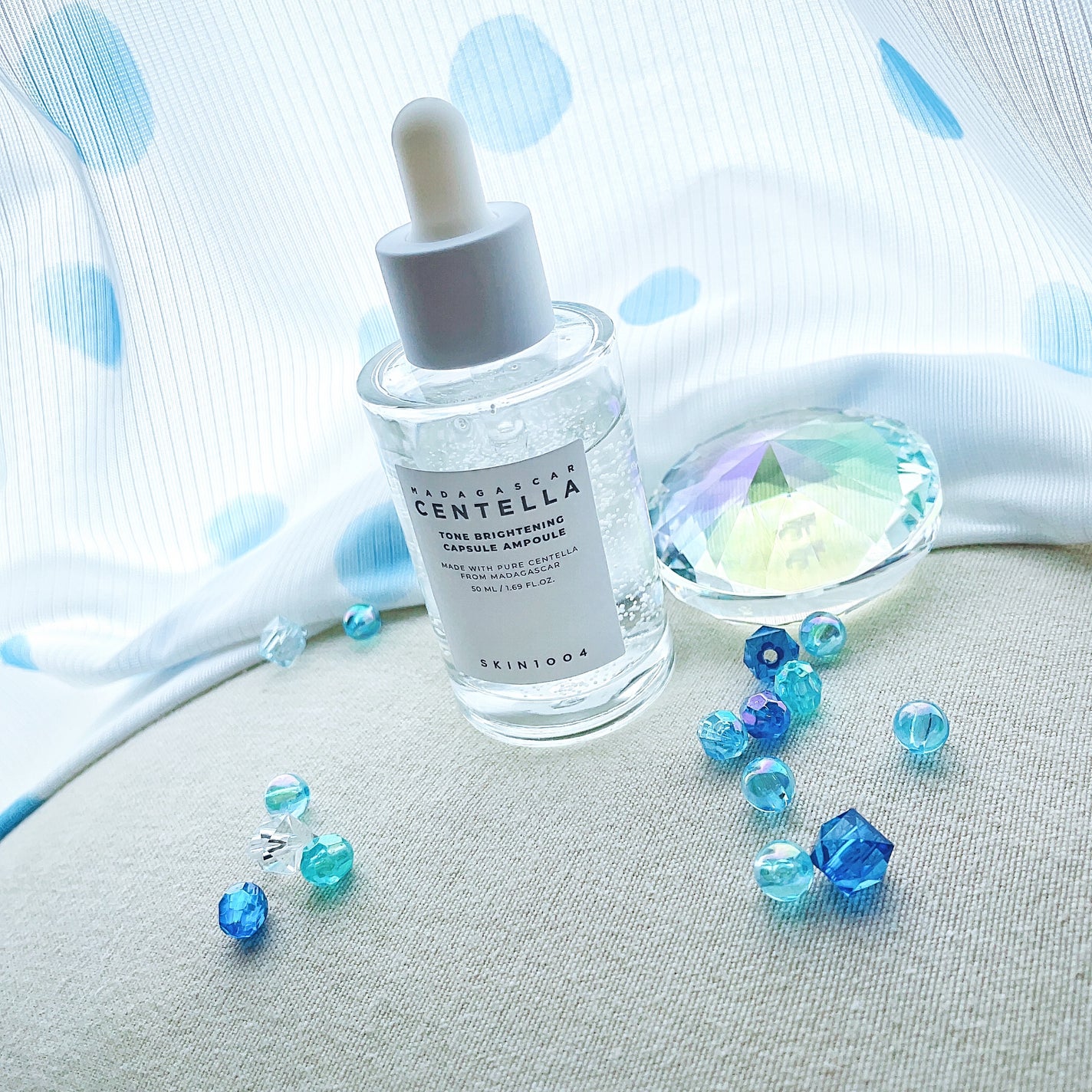 トーンブライトニング カプセルアンプル/SKIN1004/美容液を使ったクチコミ(1枚目)