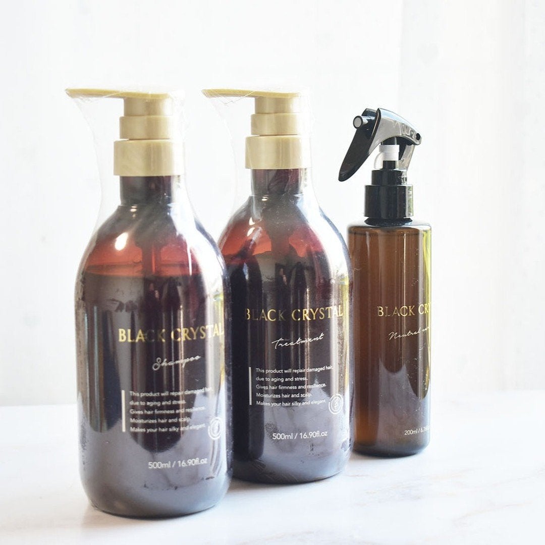 ブラッククリスタル シャンプー & トリートメント/BLACK CRYSTAL/サロンシャンプーを使ったクチコミ(7枚目)
