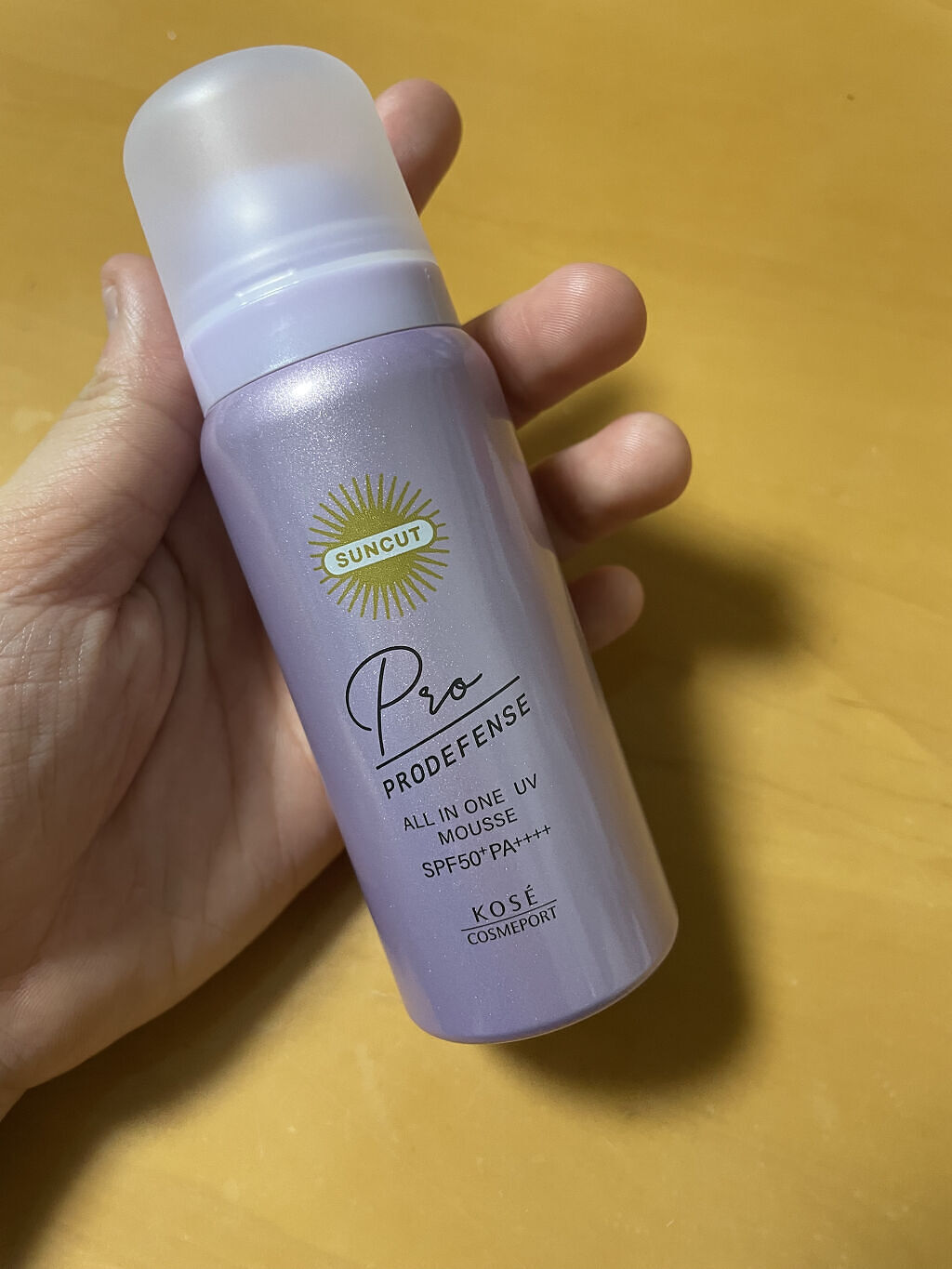 プロディフェンス オールインワンUV ムース/サンカット®/日焼け止めクリームを使ったクチコミ（1枚目）