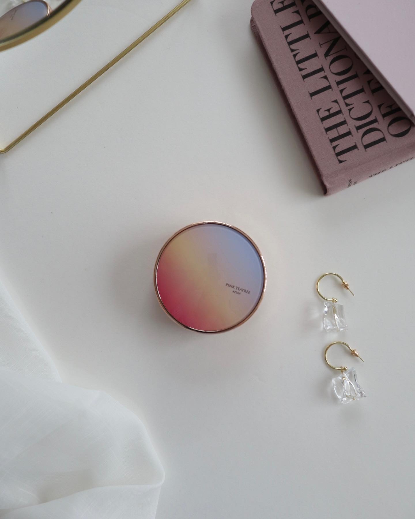 ピンクティーツリーカバークッション/APLIN/クッションファンデーションを使ったクチコミ（3枚目）