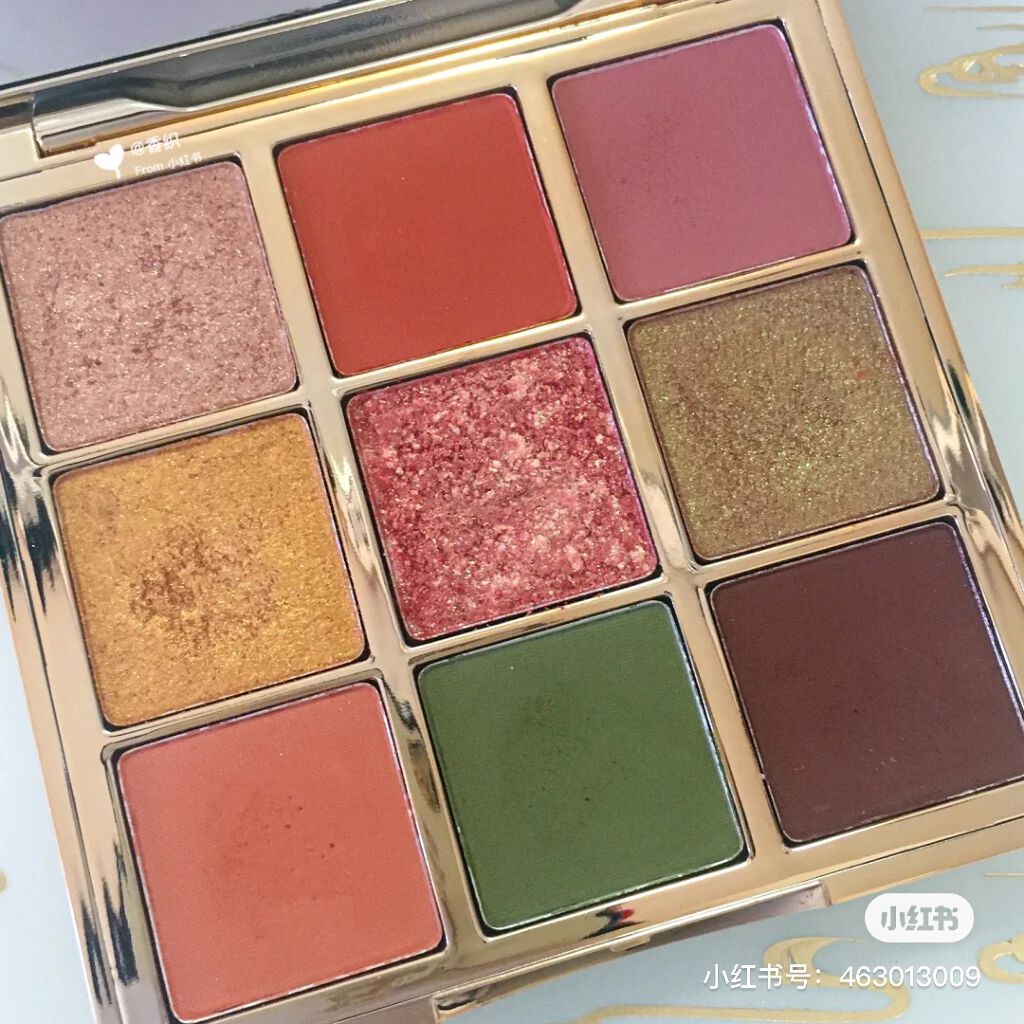 長相思シリーズ 9色アイシャドウパレット/CATKIN/アイシャドウパレットを使ったクチコミ（3枚目）