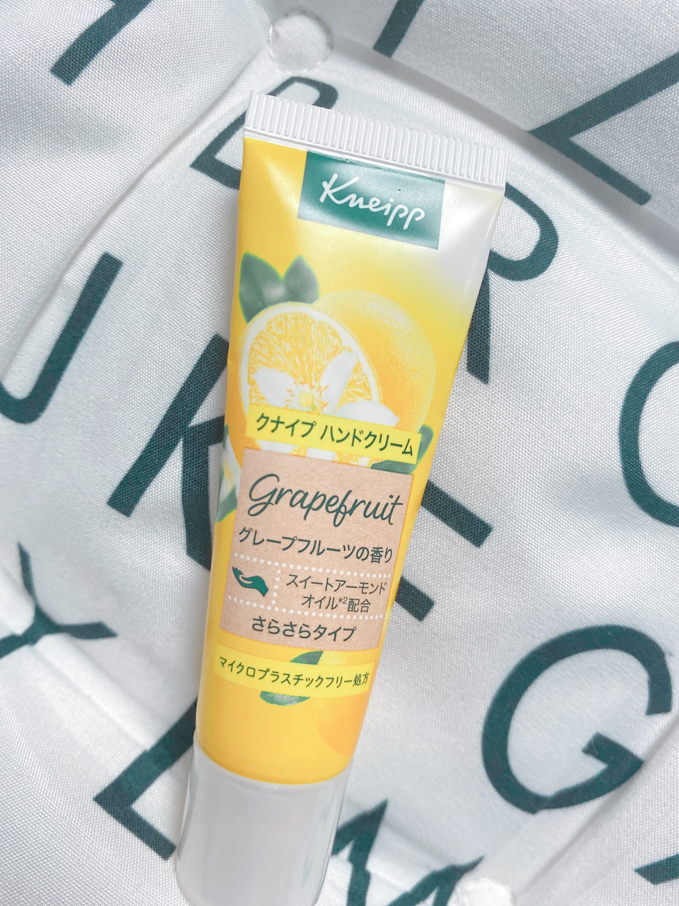 クナイプ ハンドクリーム グレープフルーツの香り 20ml/クナイプ/ハンドクリームを使ったクチコミ（1枚目）