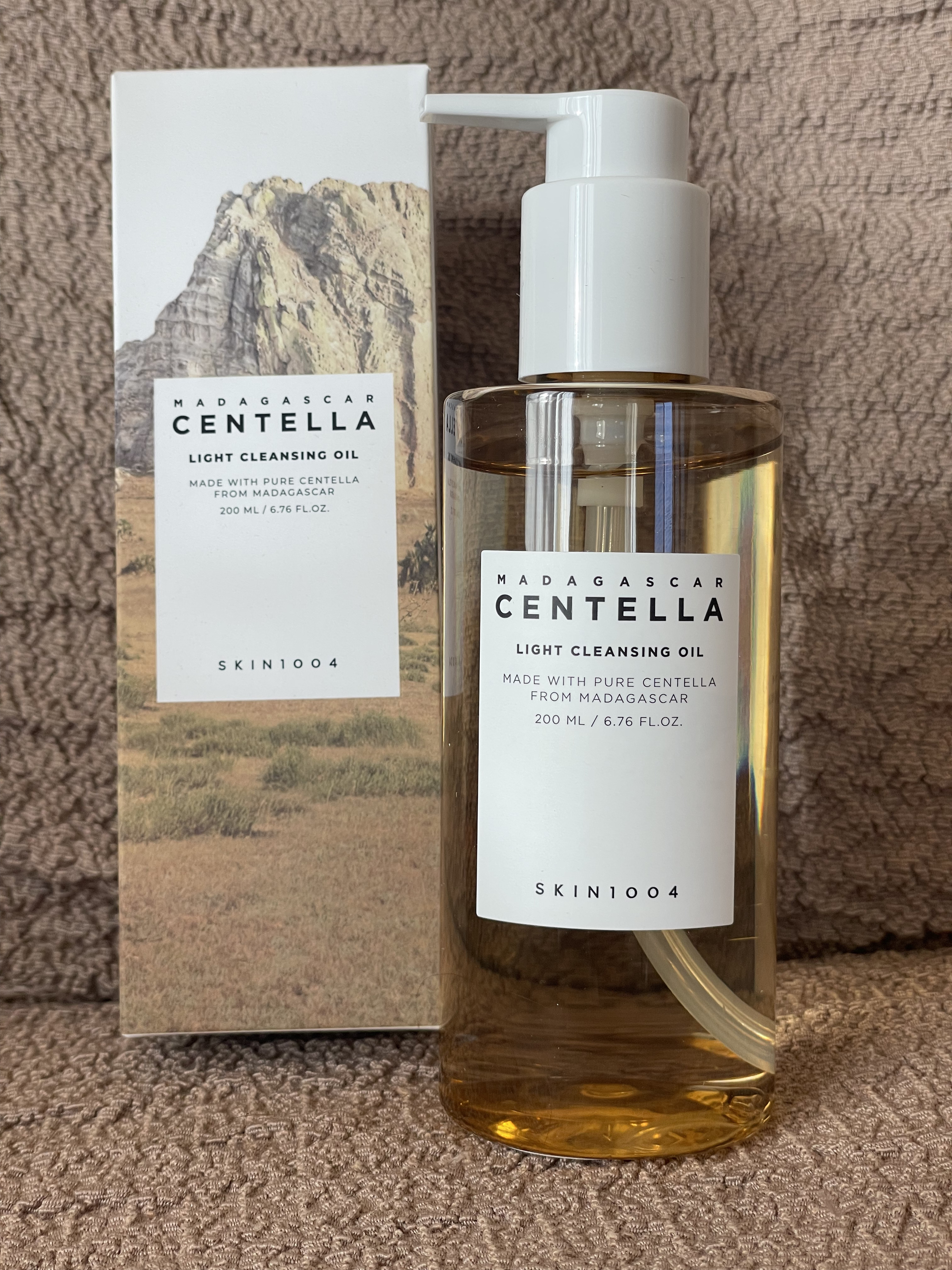 センテラ ライトクレンジングオイル/SKIN1004/オイルクレンジングを使ったクチコミ（1枚目）