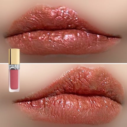 ルージュ ディオール フォーエヴァー リキッド シークイン(クリスマス コレクション 2024 限定品)/Dior/口紅・グロス・リップライナー・リップケアを使ったクチコミ(4枚目)