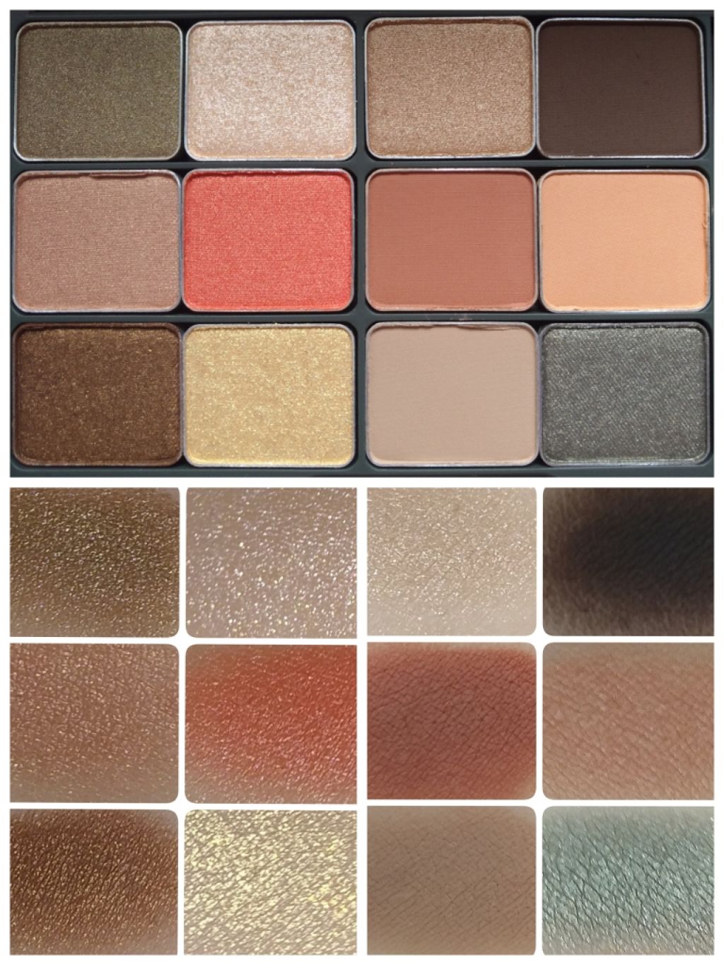 カモアイシャドーパレット/shu uemura/アイシャドウパレットを使ったクチコミ（2枚目）