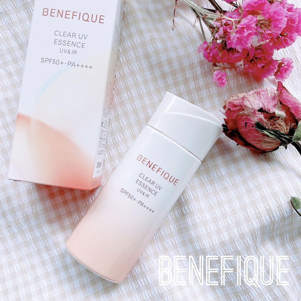 ベネフィーク クリア UV エッセンス（ＵＶ＆ＩＲ）/BENEFIQUE/日焼け止めローションを使ったクチコミ（1枚目）
