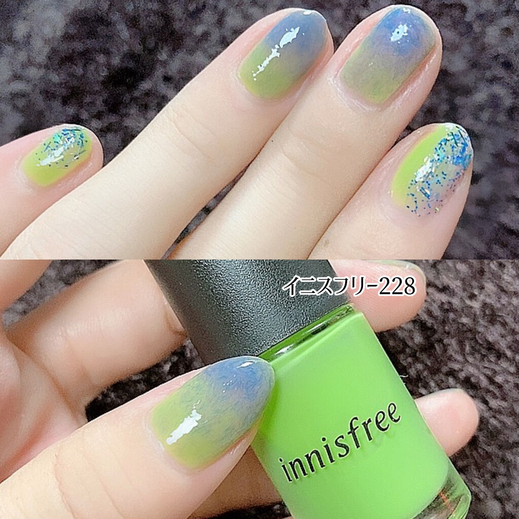 フラッフィーネイル/elm&wapiti/マニキュアを使ったクチコミ（3枚目）