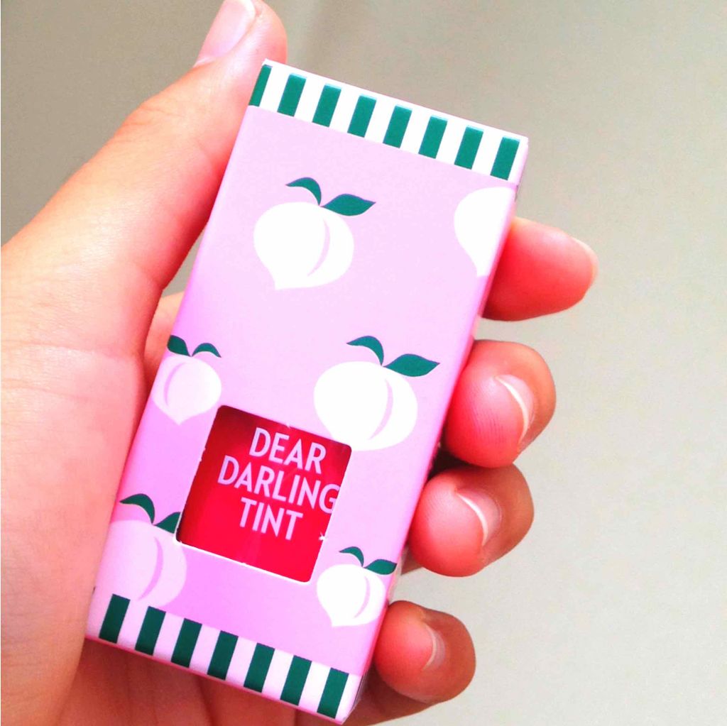 ディアダーリン ウォータージェルティント （アイスティント）/ETUDE/口紅を使ったクチコミ（1枚目）