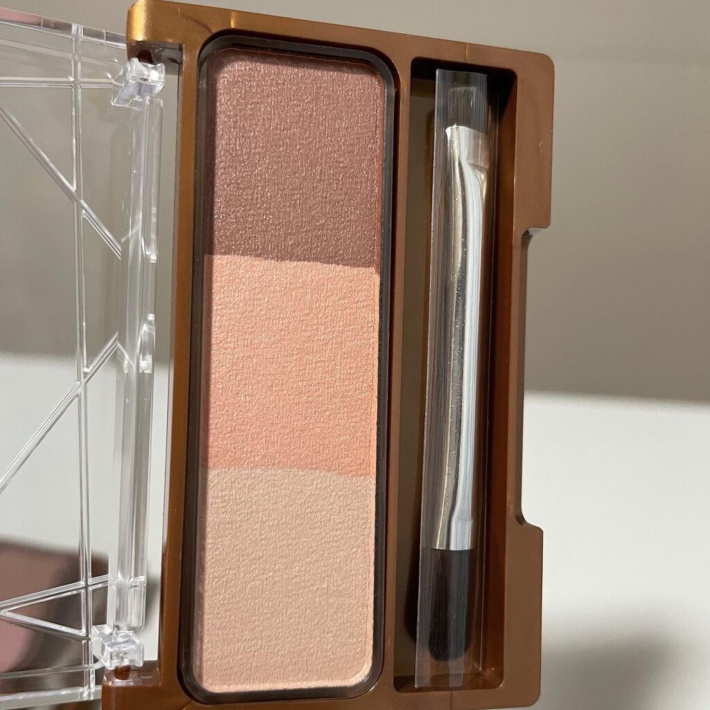 ノーズ&アイブロウパウダー/CEZANNE/パウダーアイブロウを使ったクチコミ(4枚目)