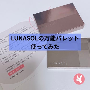 スタイリングアイゾーンコンパクト/LUNASOL/アイシャドウパレットを使ったクチコミ（1枚目）