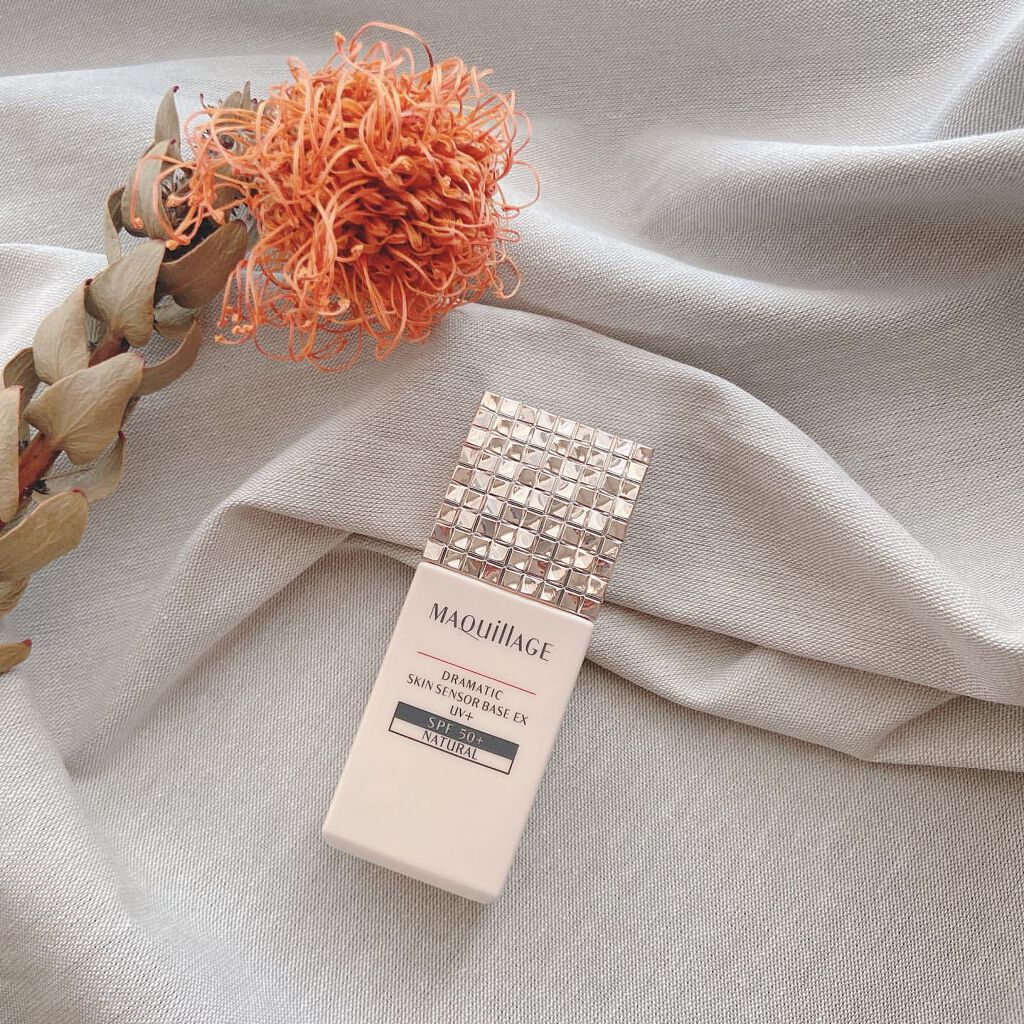 ドラマティックスキンセンサーベース EX UV+/マキアージュ/化粧下地を使ったクチコミ（2枚目）