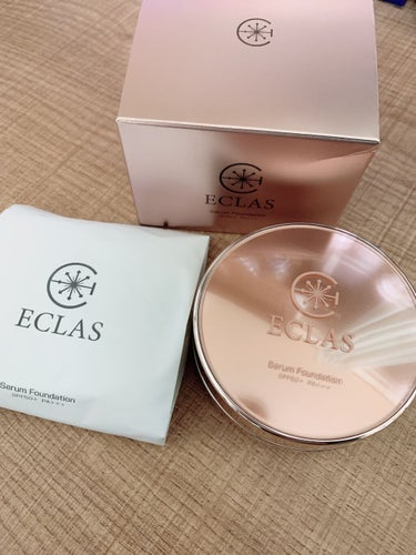 ECLAS Serum foundationのクチコミ「肌荒れ対策っ。
本当に本当に何度も言いますが肌荒れがヒドイ。
スキンケアも変えて、フェイスパウ.....」（3枚目）